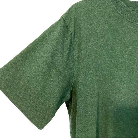 Carhartt Men's Relaxed Fit Short Sleeve Crew Neck Pullover Tee Sz Medium Green - Picture 3 of 9